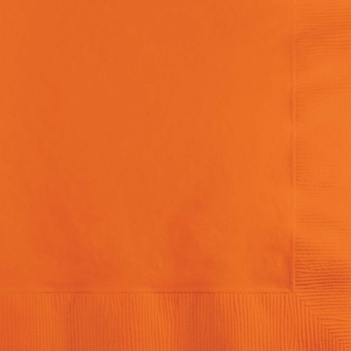 Sunkissed Orange Beverage Napkins | 50ct