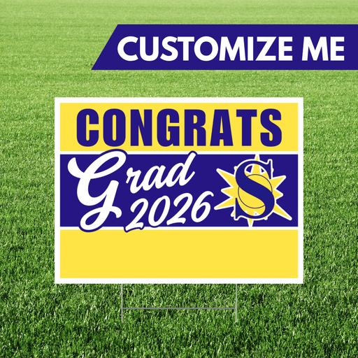 Sunnyvale TX Custom Grad 2026 Yard Sign 18x24" | 1ct