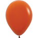 Sunset Orange Latex Balloon w/ Helium & Hi-Float, 11" | 1 ct