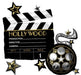 Hollywood Mylar Supershape Balloon | 1ct - Zurchers