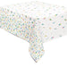 54x84in Tablecover Sweet Rainbow Birthday Foil