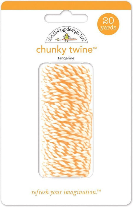 Tangerine Chunky Twine 20 Yards | 1 ct - Zurchers
