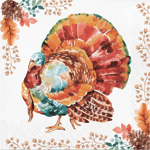 Tasteful Turkey - Luncheon Napkin 2 Ply 16 Ct