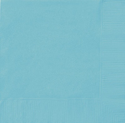 Teal Beverage Napkins | 100ct