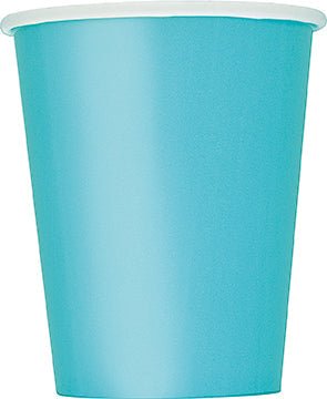 20ct 9oz Paper Cup Teal - Party Supplies