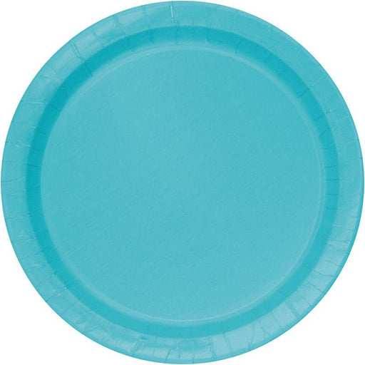 Teal Paper Plates 7" | 50ct