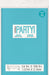 Teal plastic tablecloth package showing a bright turquoise rectangular cover measuring 54 by 108 inches with flannel backing and bilingual labeling.