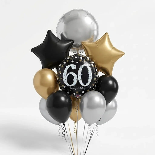 60th Birthday Balloon Bouquet