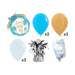 Sweet Baby Boy With Flowers Bouquet | 12 pcs