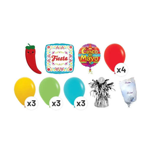 Fiesta Chili Pepper Balloon Bouquet