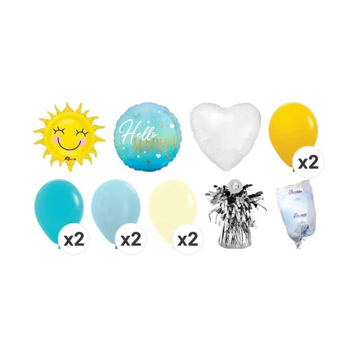 A Little Sunshine Is on the Way Balloon Bouquet