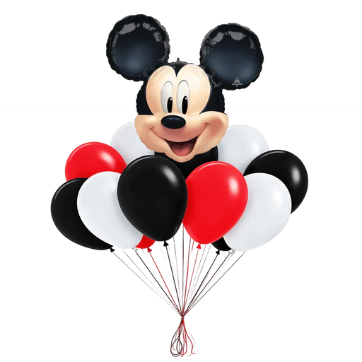 Mickey Mouse Balloon Bouquet | 13 pcs