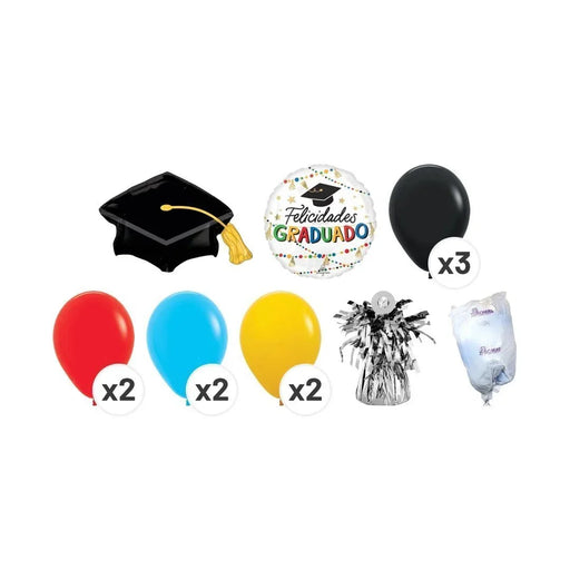 Felicidades Graduado Balloon Bouquet