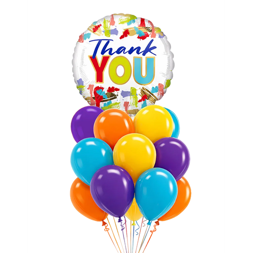 Thank You Fun Basic Bouquet | 13 pcs