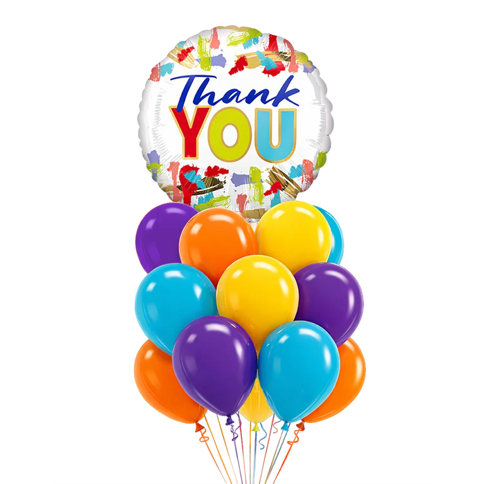 Thank You Fun Basic Bouquet | 13 pcs