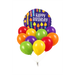 Happy Birthday Happy Candles Basic Bouquet | 11 pcs