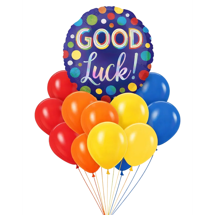 Good Luck Dots Basic Bouquet | 13 pcs
