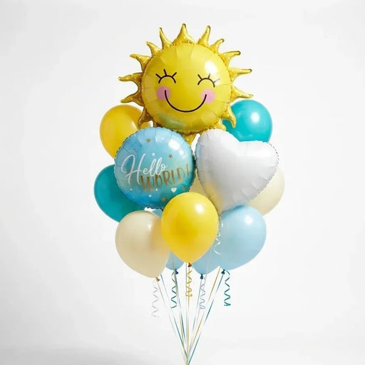 A Little Sunshine Is on the Way Balloon Bouquet