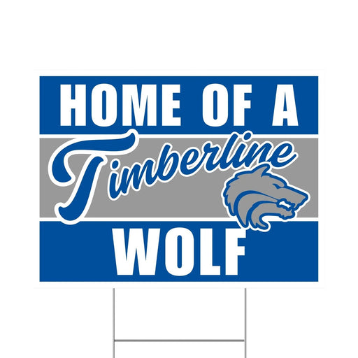 Timberline High School Spirit Yard Sign 24" x 18" | 1 ct