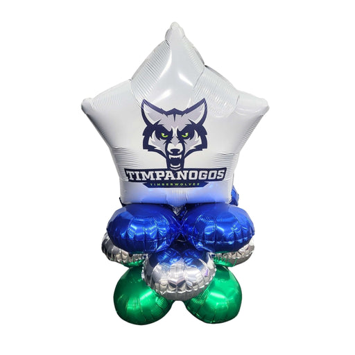 Timpanogos High School Air-filled Balloon Quad 17" | 1ct