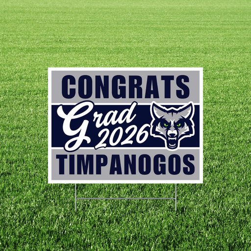 Timpanogos High School Grad Yard Sign 24" x 18" | 1 ct