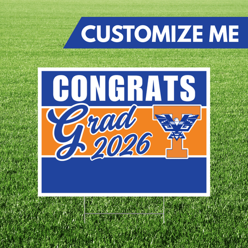 Timpview High School Custom Name Grad Yard Sign 24" x 18" | 1 ct