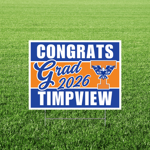 Timpview High School Grad Yard Sign 24" x 18" | 1 ct