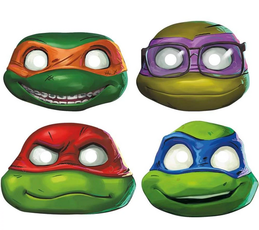 TMNT Paper Mask | 8ct