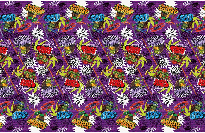 Tablecover Plastic TMNT - Party Supplies