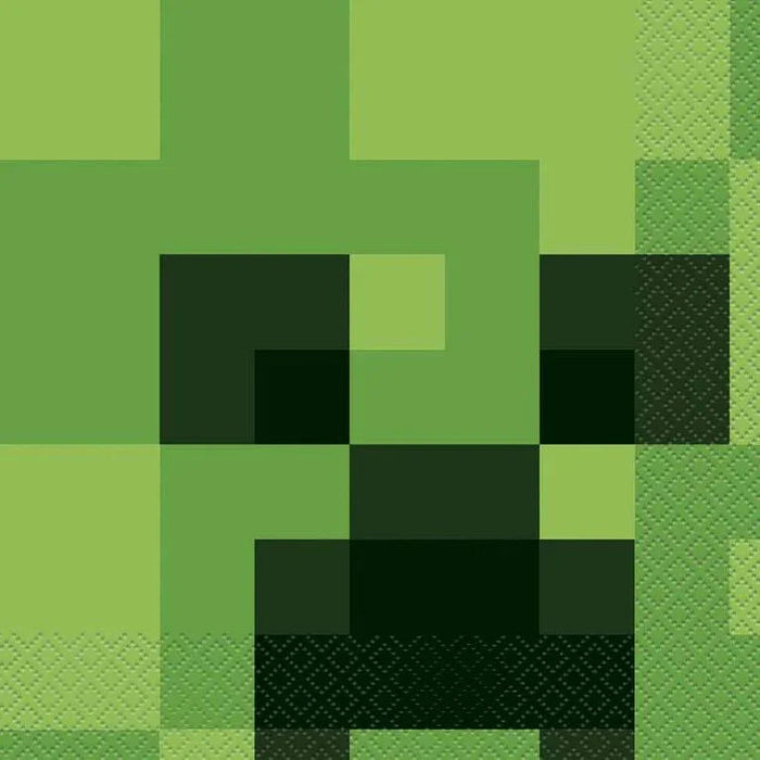 TNT Minecraft Lunch Napkins 6" | 16ct - Zurchers