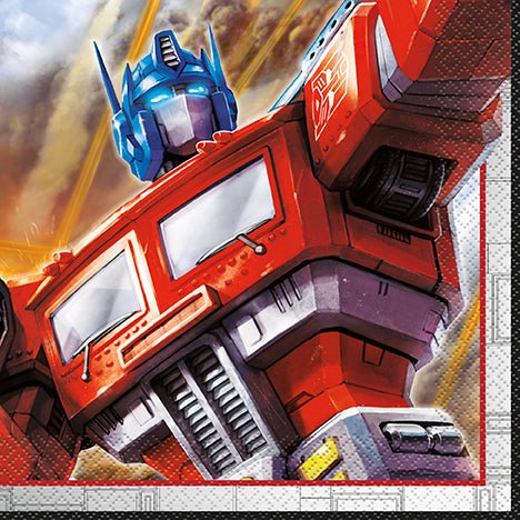 Transformers Lunch Napkins | 16ct