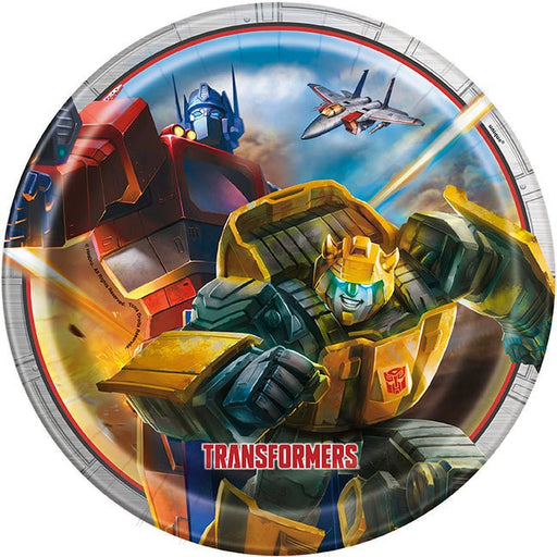 Transformers Plates 9in | 8ct