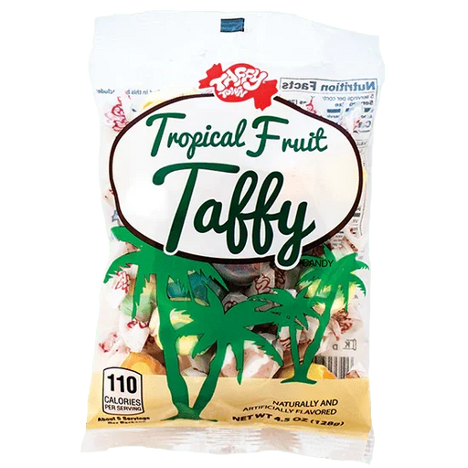 Tropical Fruit Mix Salt Water Taffy 4.5oz | 1 ct