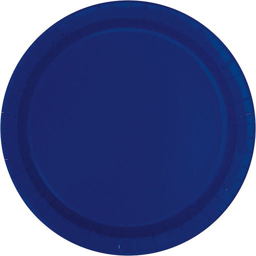 True Navy Paper Plate 10in | 50ct