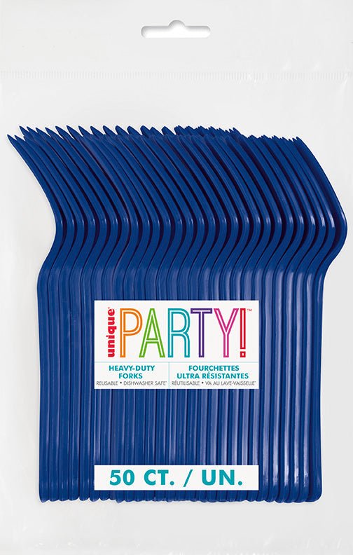 True Navy Premium Forks | 50ct