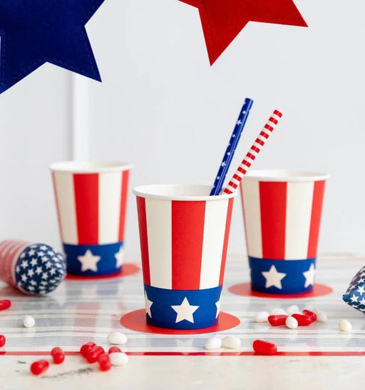 Uncle Sam Paper Cups 12 oz. | 8 ct