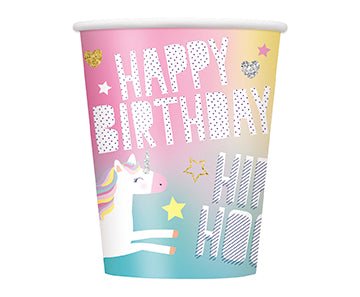 Unicorn Cup 9oz | 8ct