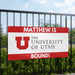 UofU Bound Custom Name Banner 2 sizes | 1ct - Zurchers