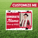 UofU Custom Grad Image & Name Yard Sign 24"x18" | 1ct - Zurchers