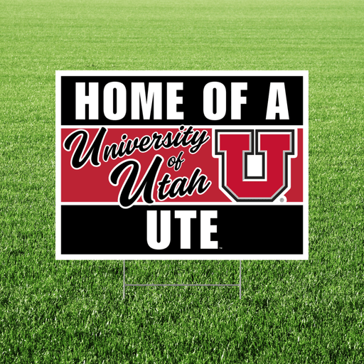 UofU Spirit Yard sign 18x24" | 1ct