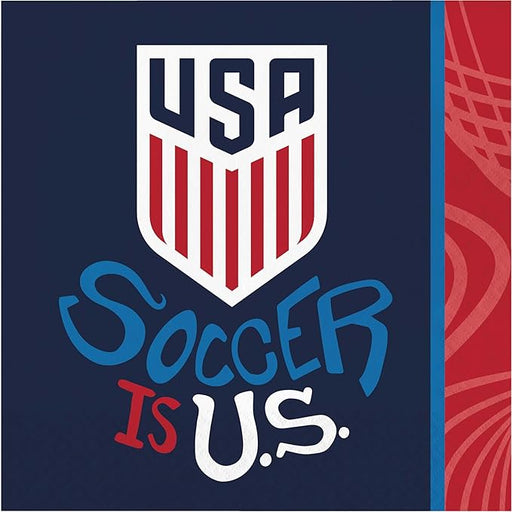 USA Men's Soccer World Cup 2026 Lunch Napkins | 16ct
