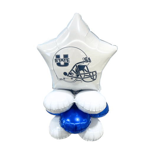 USU Helmet Balloon Air-filled Balloon Quad 17" | 1ct