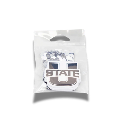 Utah State University Logo Deco-Fetti 2" | 24 ct
