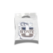 Clear plastic package containing 24 white decorative cutouts featuring the Utah State University "U" logo in brown and navy blue with feather design elements.