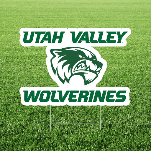 Utah Valley University Cut Out Yard Sign | 1 ct