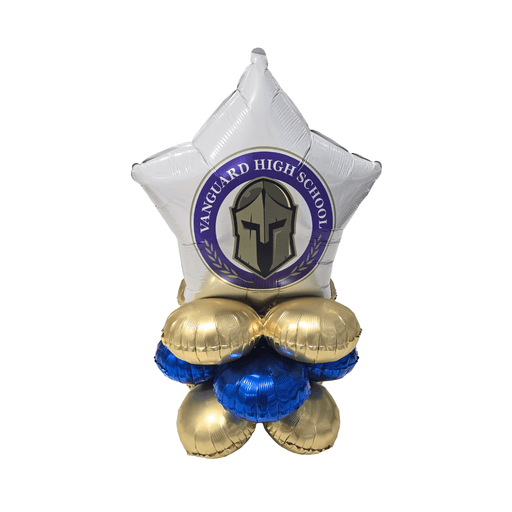 Vanguard High School Air-Filled Balloon Quad 17" | 1ct