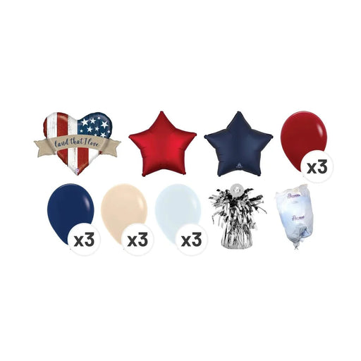 Vintage Flag Bouquet | 17ct