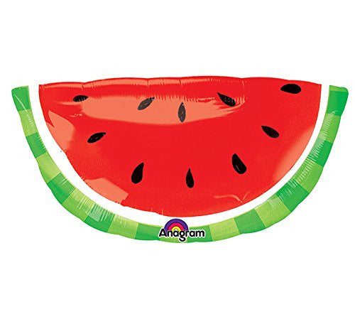 Watermelon Super Shape Mylar Balloon 32" | 1ct