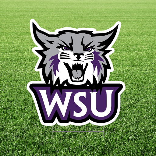 Weber State University Cut Out Yard Sign | 1 ct