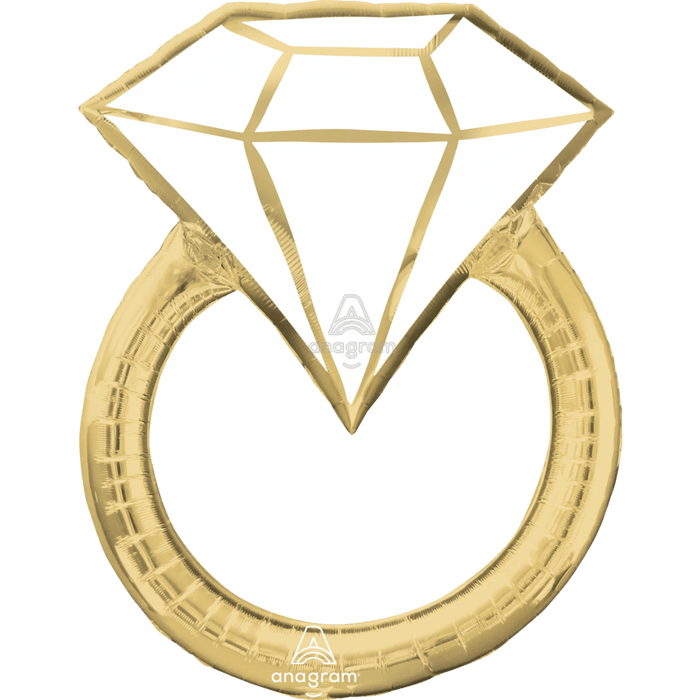 Wedding Ring Supershape Balloon | 1ct